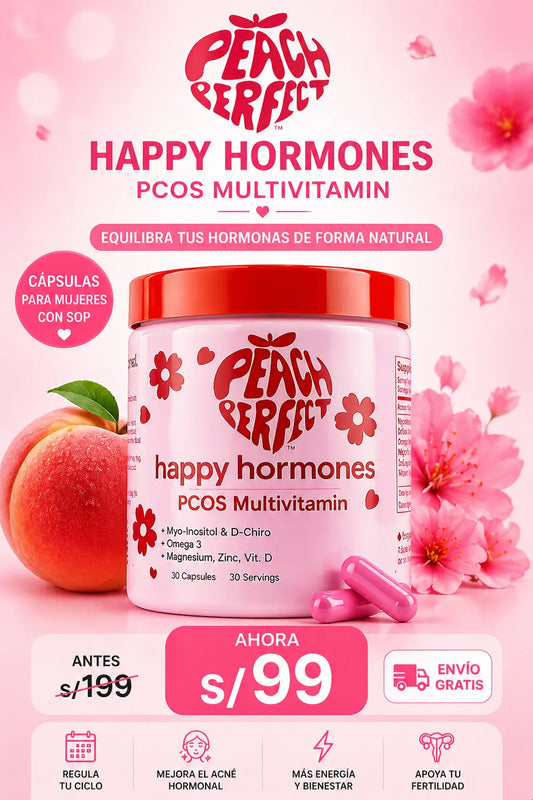 Peach Perfect™ - Multivitamínico para SOP | Importado USA